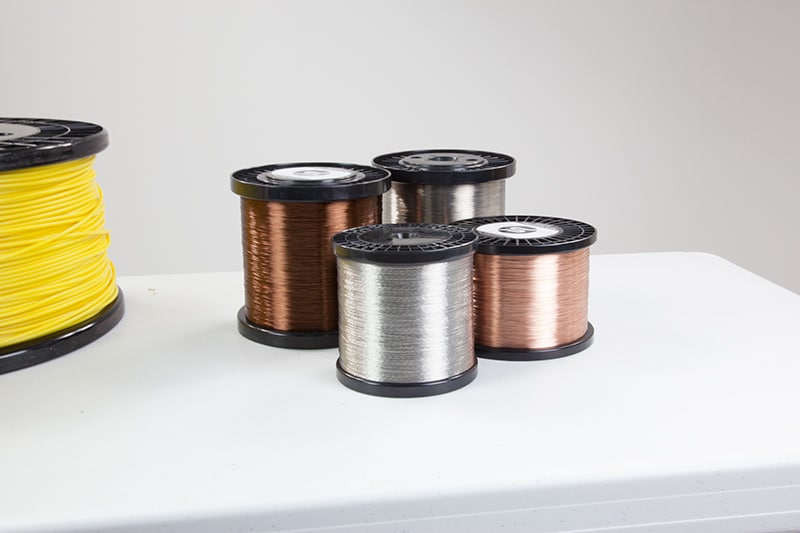 Ribbon and Tape Wire on spool